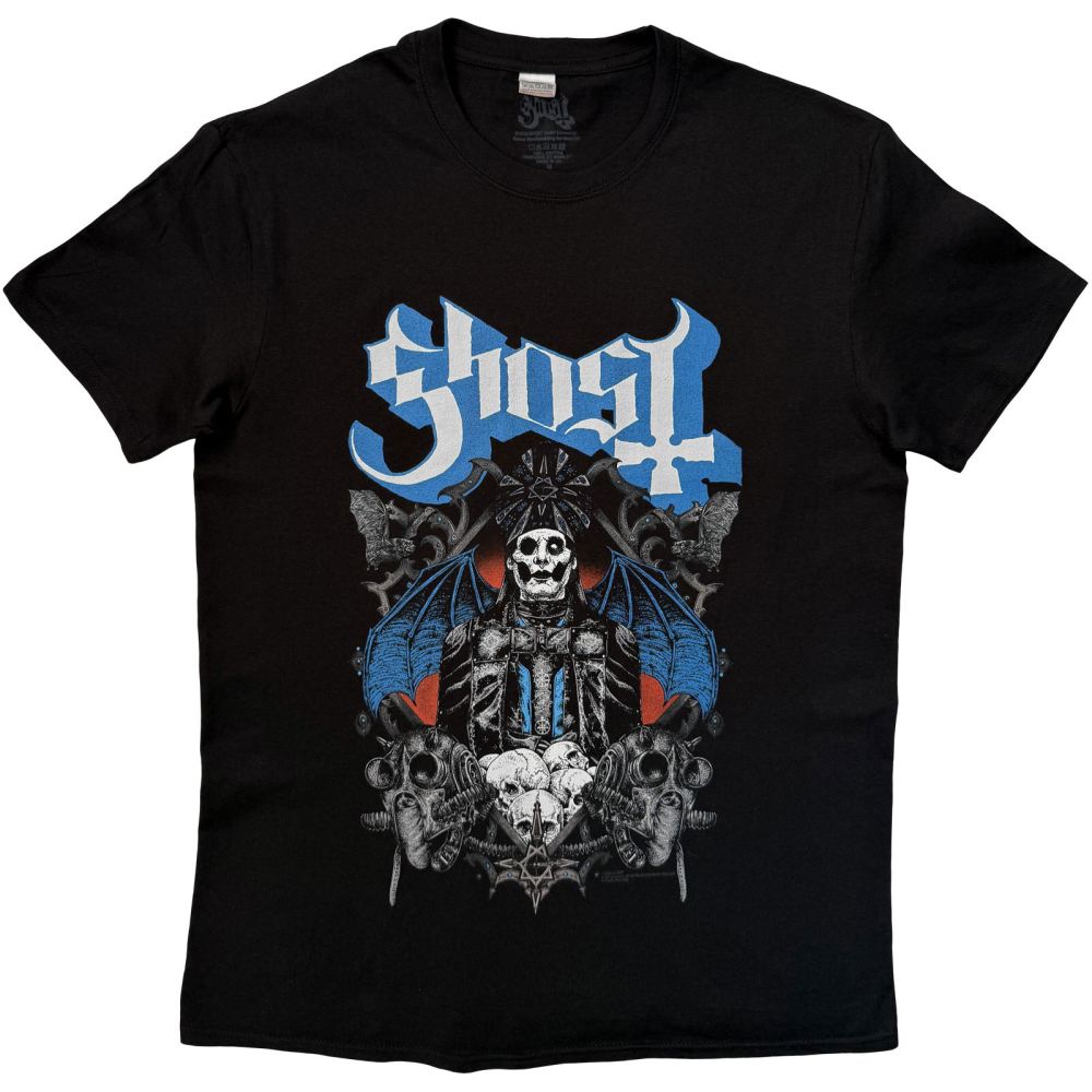 Ghost - Ghouls & Skulls Heren Tshirt - Zwart
